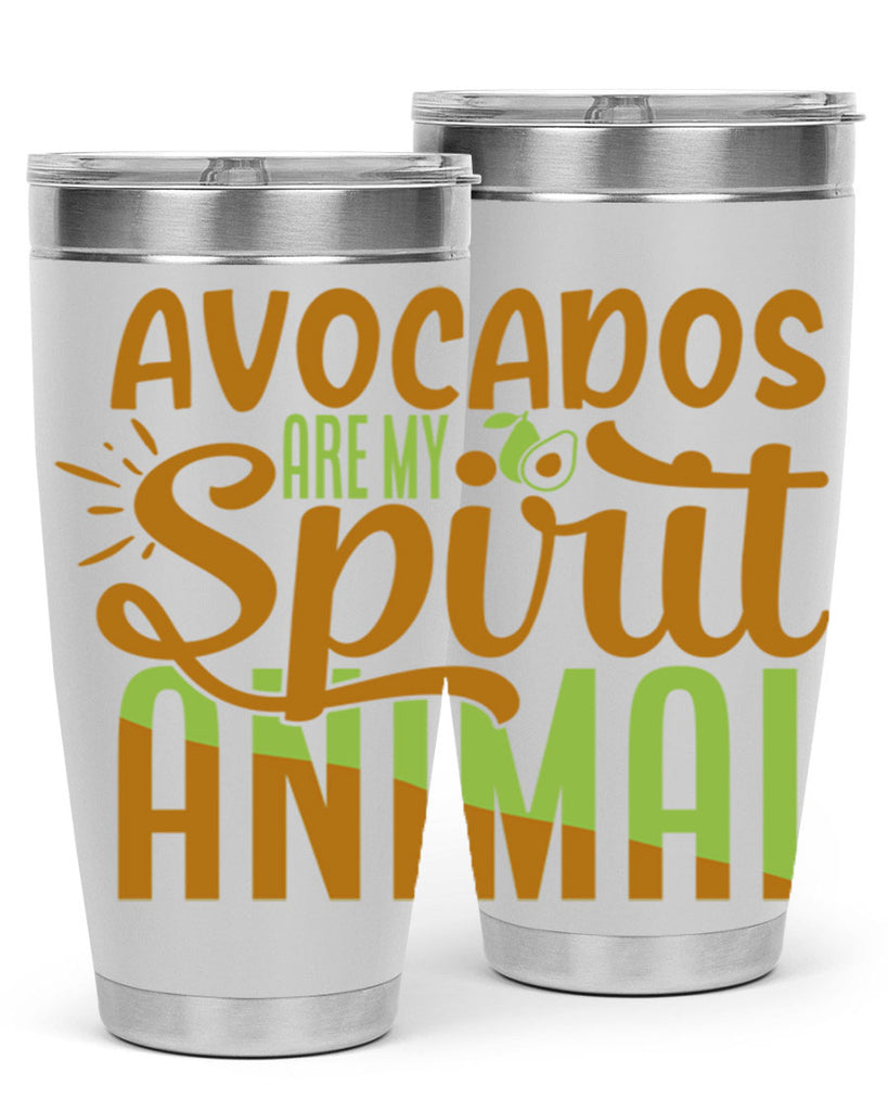 avocados are my spirit animal 9#- avocado- Tumbler