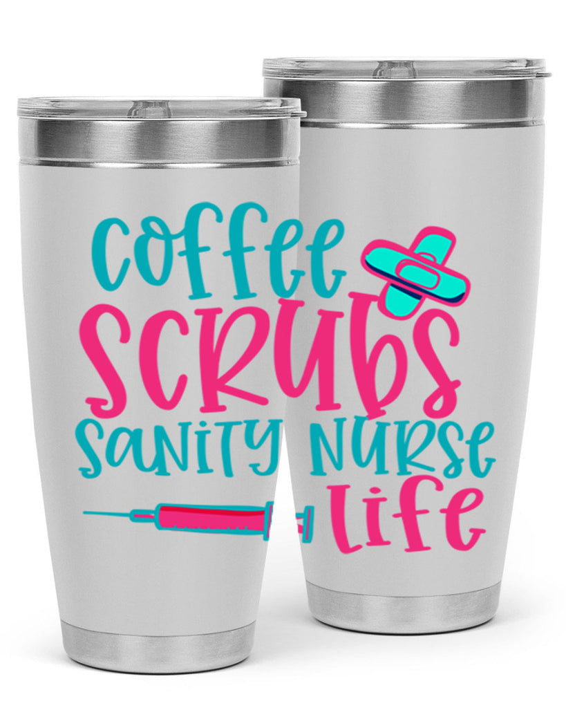 coffee scrubs sanity nurse life Style 390#- nurse- tumbler