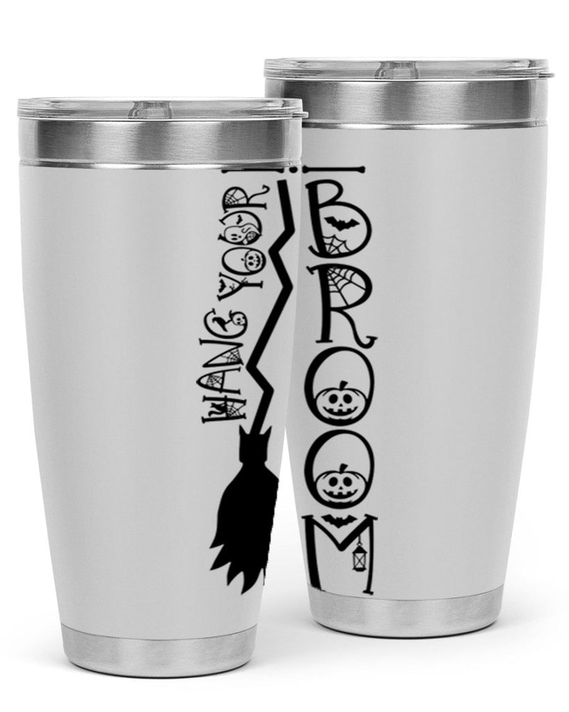 hang your broom 70#- halloween- Tumbler