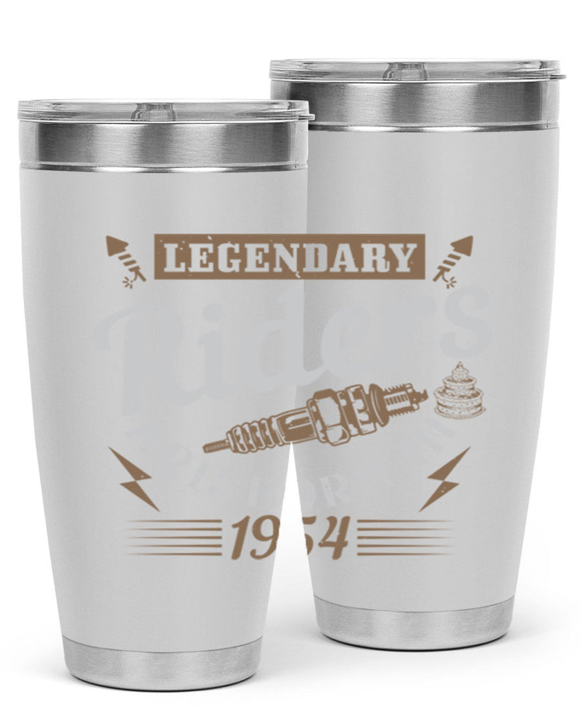 legendary riders are born in Style 60#- birthday- tumbler