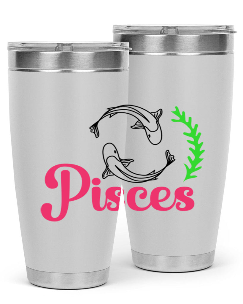 pisces 372#- zodiac- Tumbler