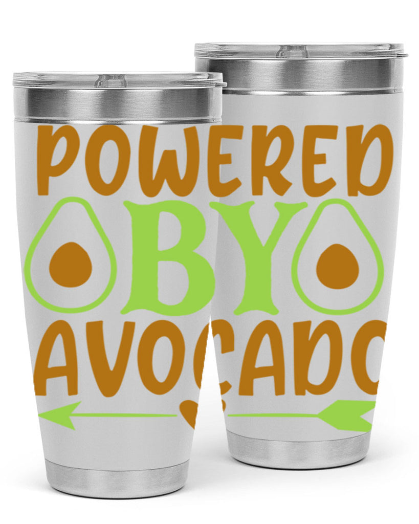 powered by avocado 3#- avocado- Tumbler