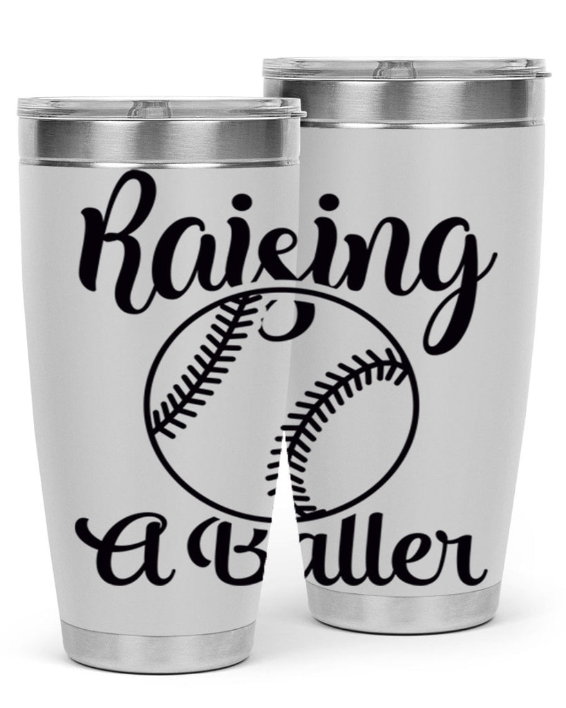 raising a baller 2277#- softball- Tumbler