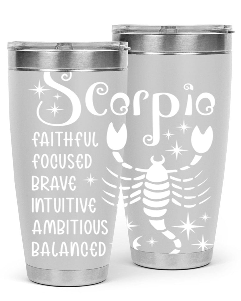 scorpio 435#- zodiac- Tumbler