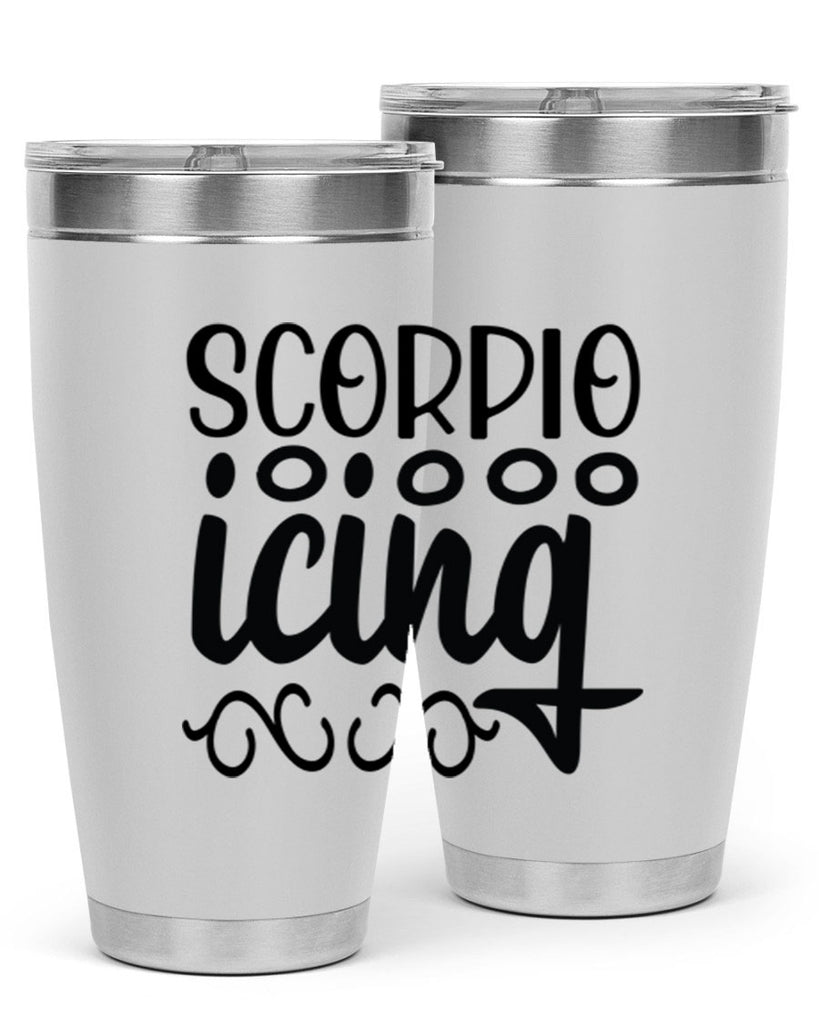 scorpio icing 441#- zodiac- Tumbler