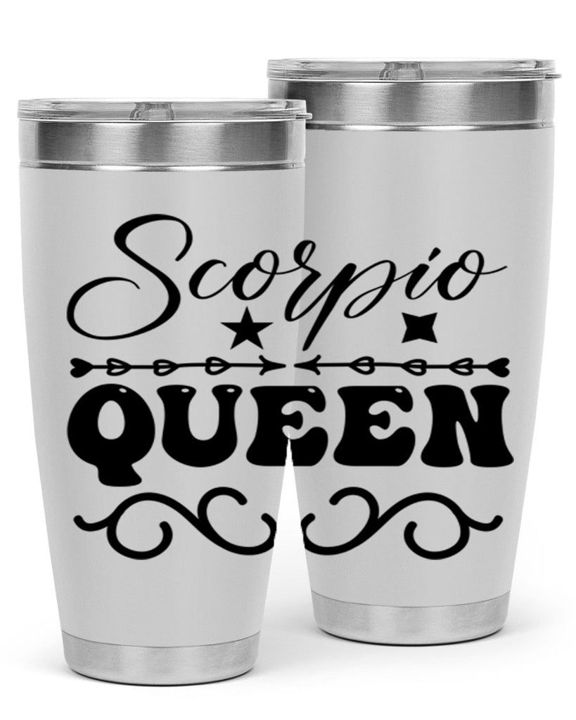 scorpio queen 447#- zodiac- Tumbler