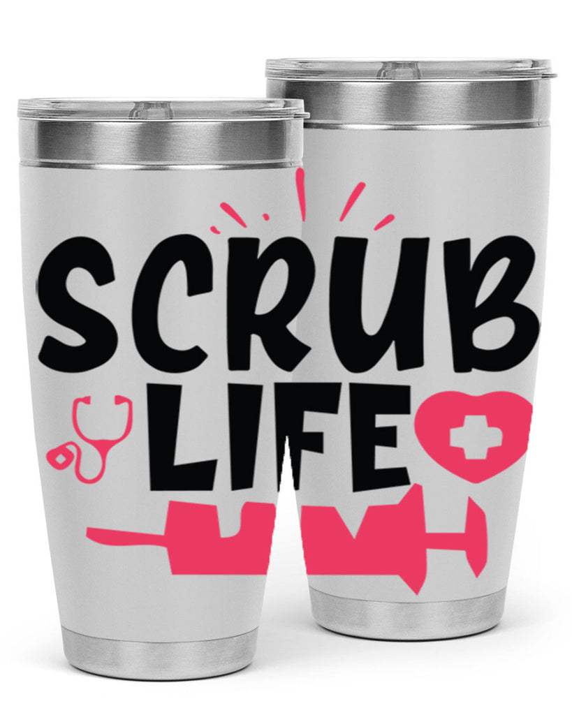 scrub life Style 352#- nurse- tumbler