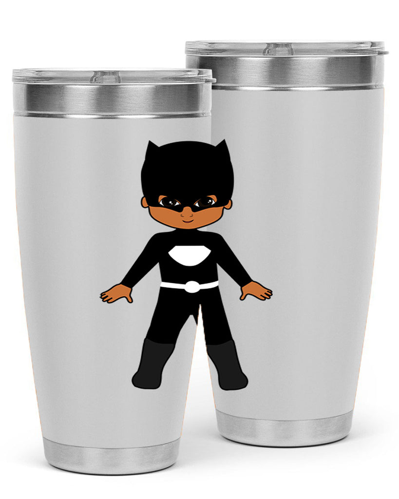 super kid 8#- black men - boys- tumbler