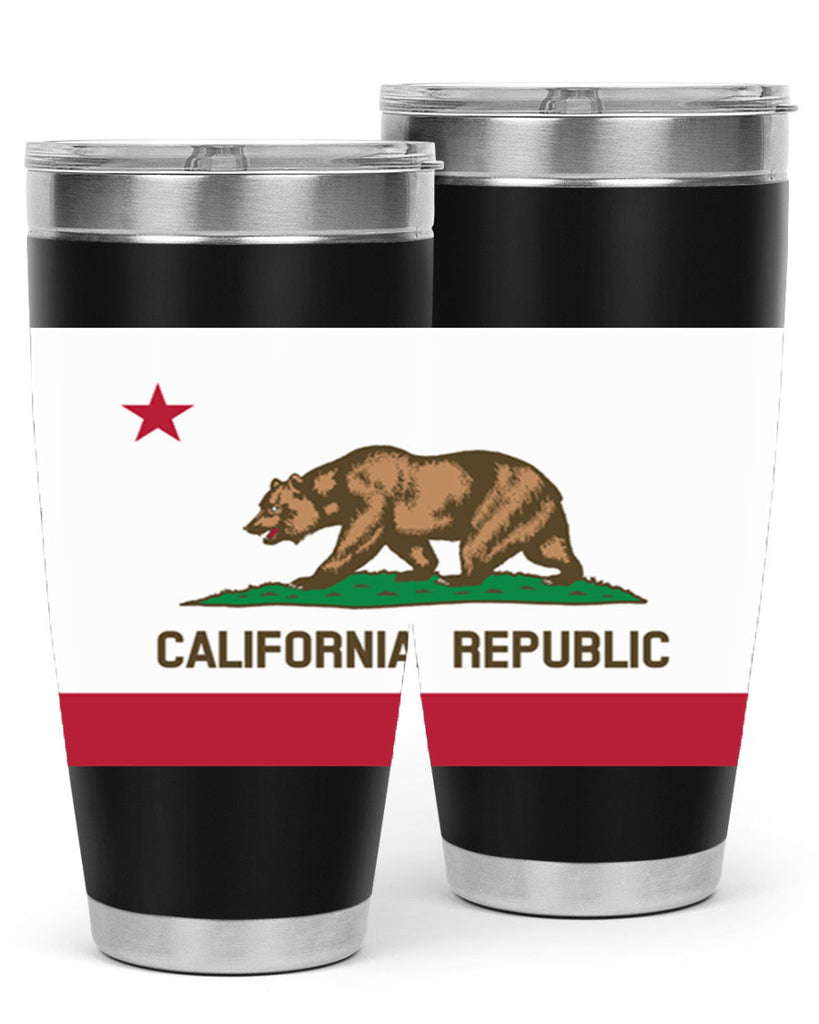 California 47#- Us Flags- Tumbler