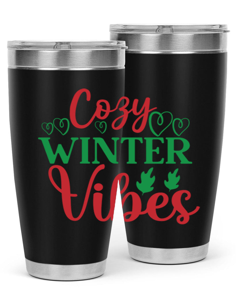 Cozy Winter Vibes 74#- winter- Tumbler