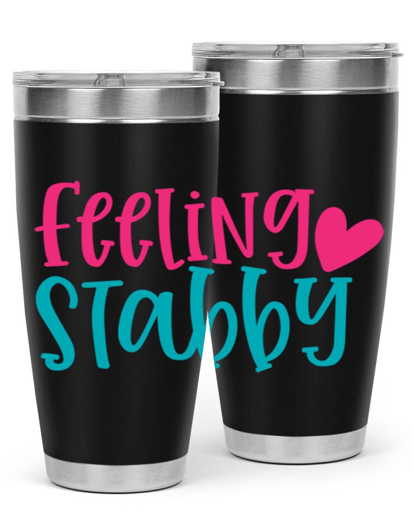Feeling Stabby Nurse Style 386#- nurse- tumbler