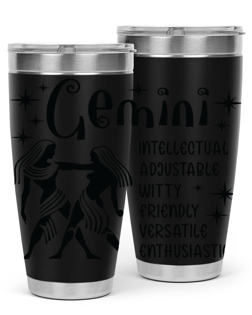 Gemini 217#- zodiac- Tumbler