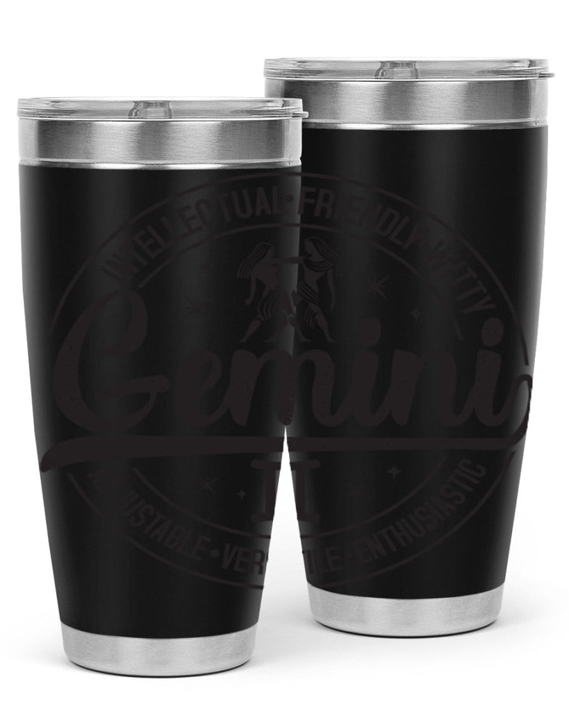 Gemini 225#- zodiac- Tumbler