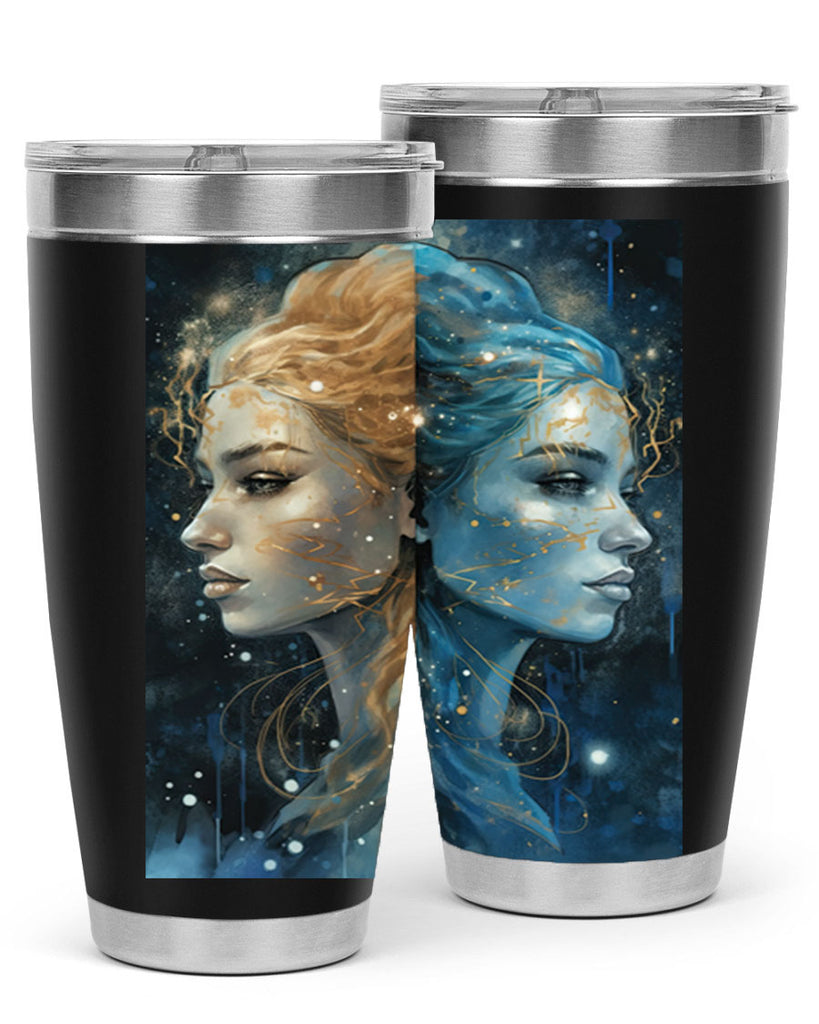 Gemini 56#- zodiac- Tumbler