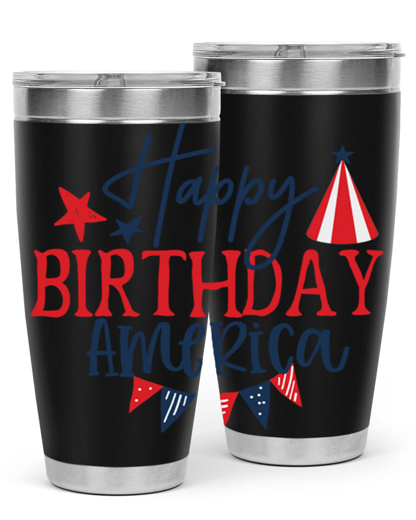 Happy Birthday america Style 30#- Fourt Of July- Tumbler
