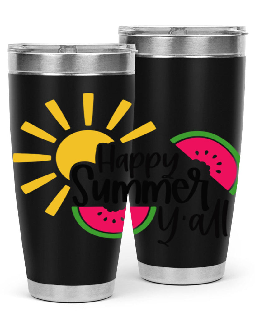 Happy Summer Yall Style 41#- summer- Tumbler