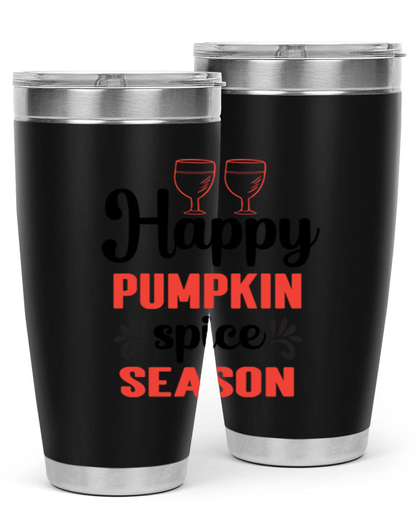 Happy pumpkin spice season 244#- fall- Tumbler