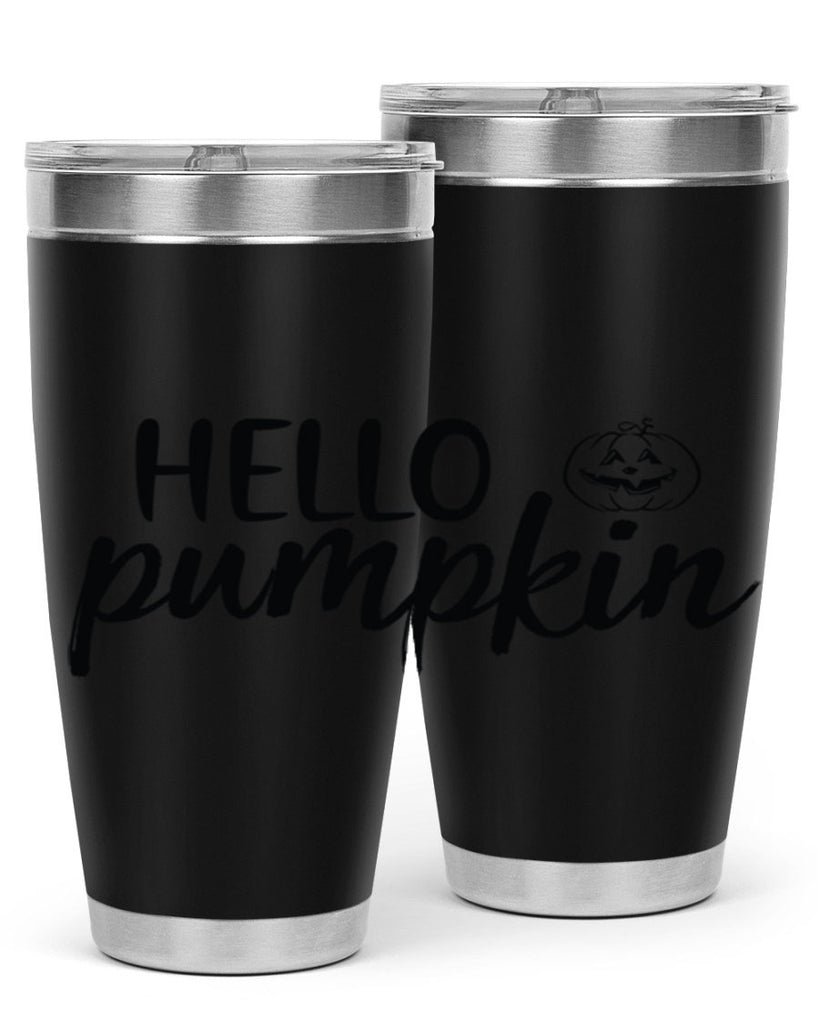 Hello Pumpkin 286#- fall- Tumbler