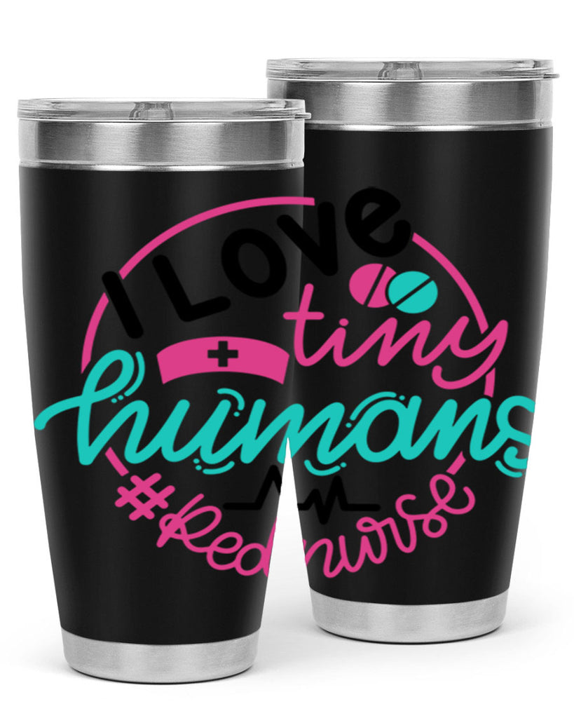 I Love Tiny Humans Red Nurse Style Style 167#- nurse- tumbler