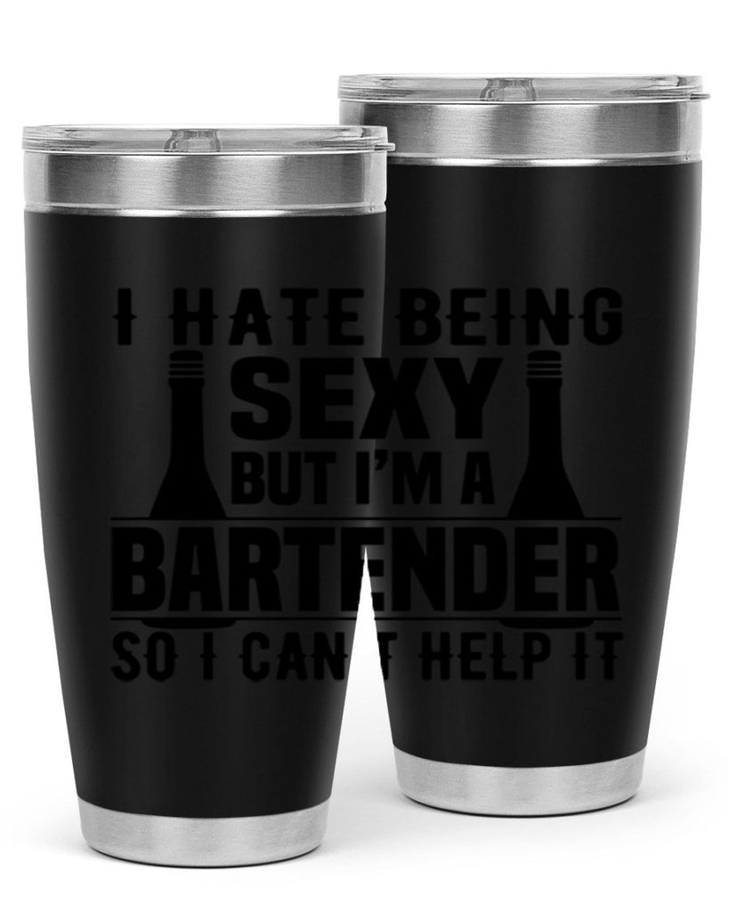 I hate being Style 1#- bartender- tumbler