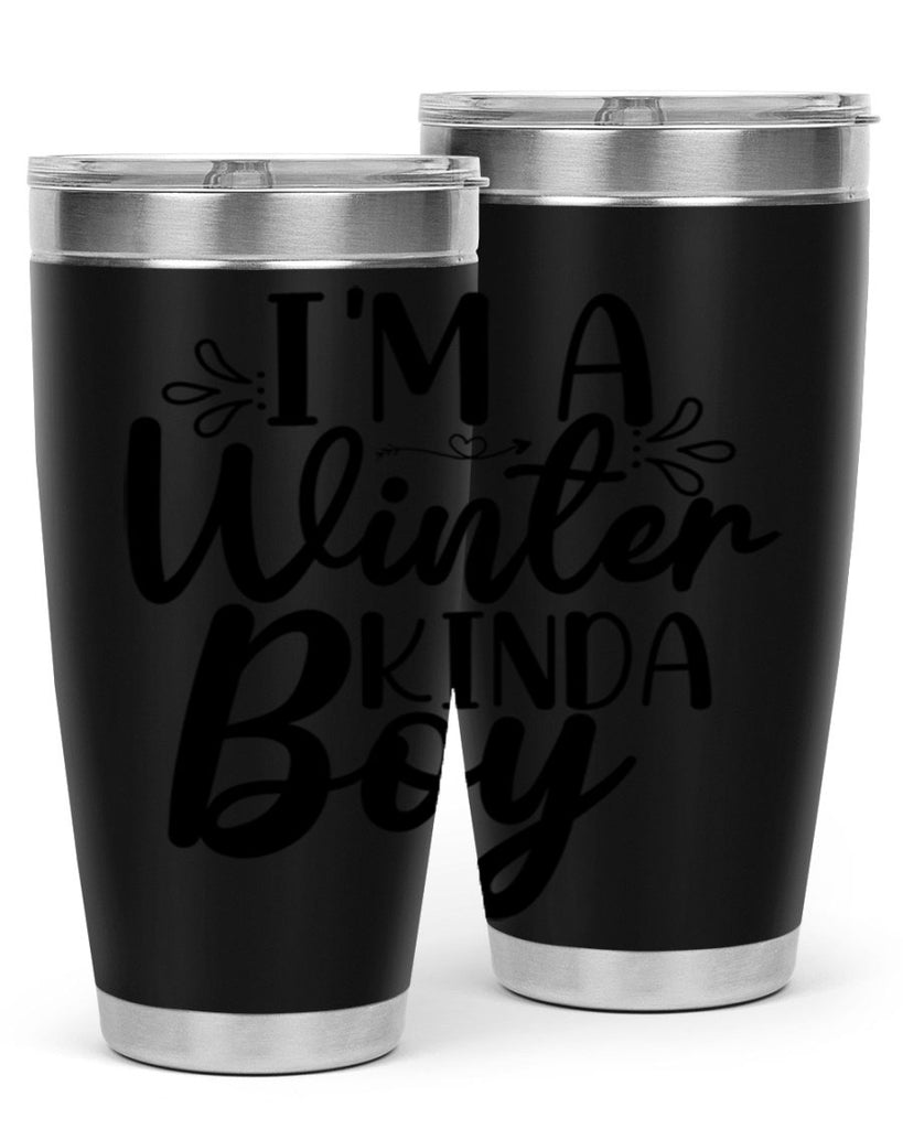 Im A Winter Kinda Boy 238#- winter- Tumbler