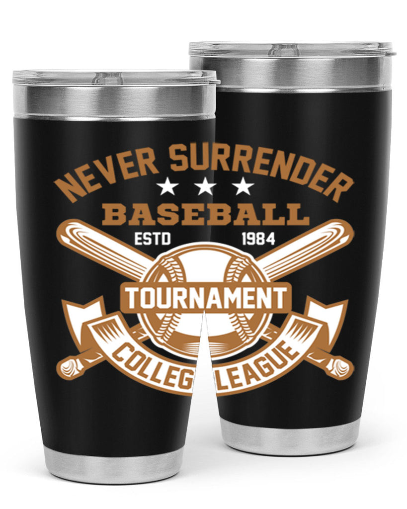 Never 624#- baseball- Tumbler
