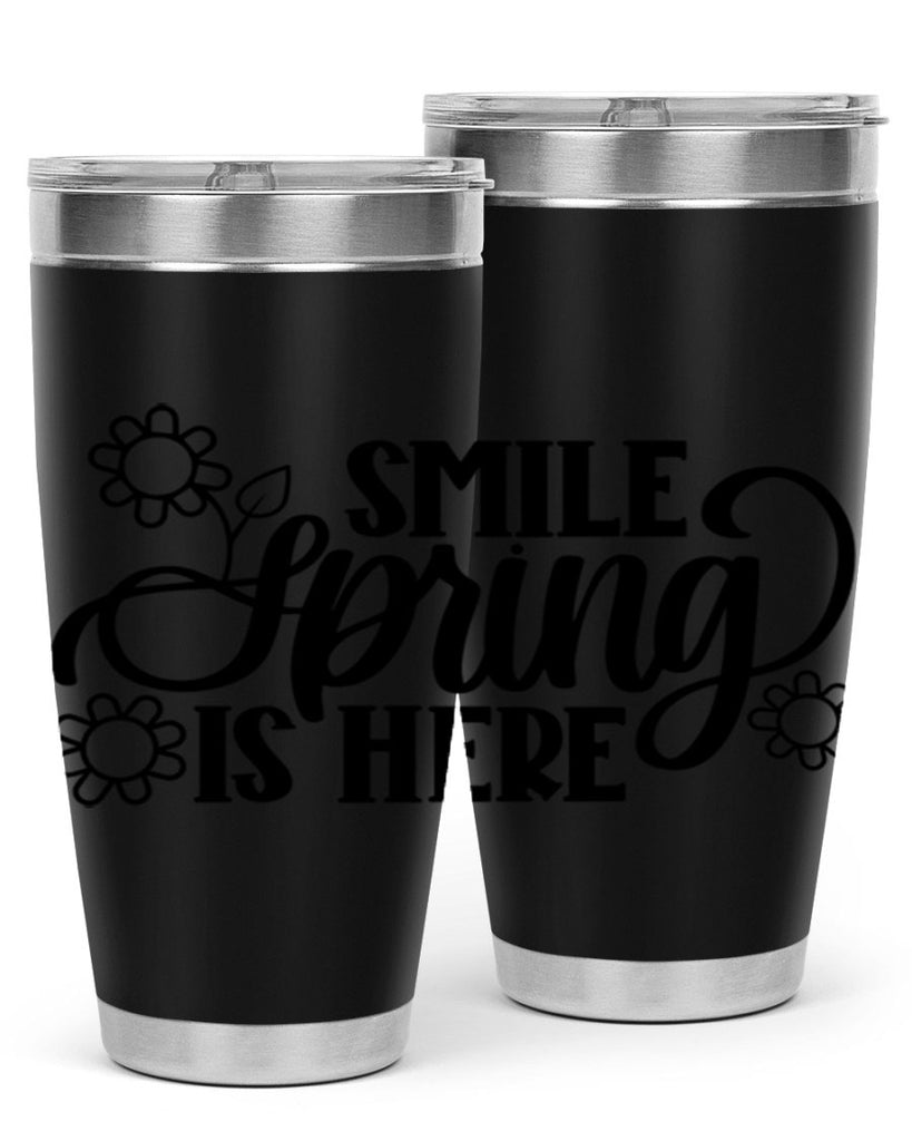 PNG_Smile Spring Is Here395#- spring- Tumbler