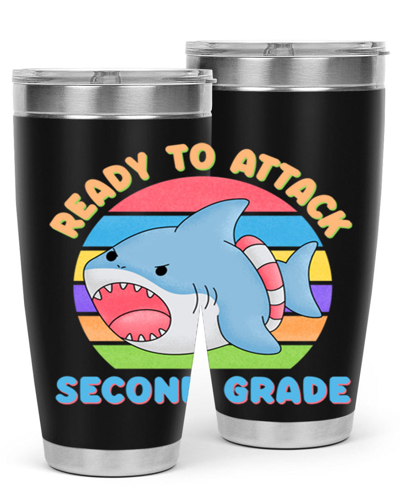 Ready to Attack 2nd Grade 19#- second grade- Tumbler