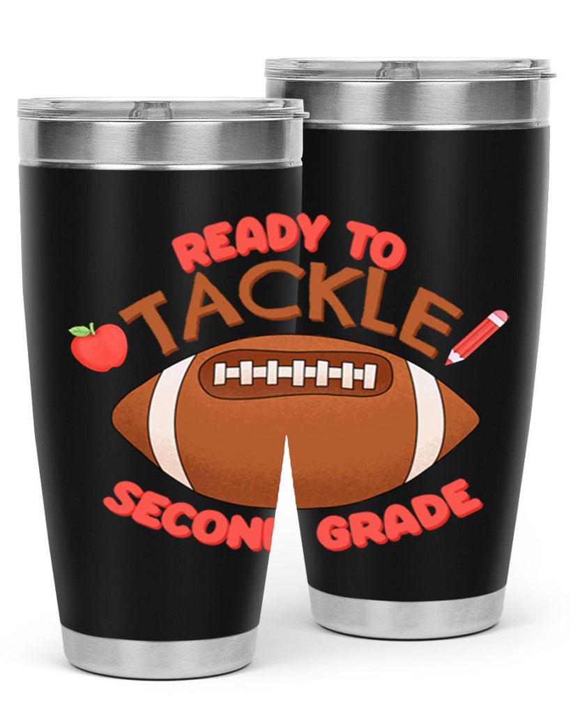 Ready to tackle 2nd Grade 22#- second grade- Tumbler