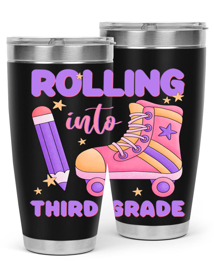 Rolling into 3rd Grade 24#- 3rd grade- Tumbler