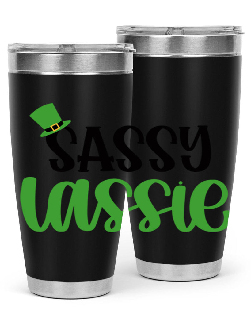 Sassy Iassie Style 34#- St Patricks Day- Tumbler