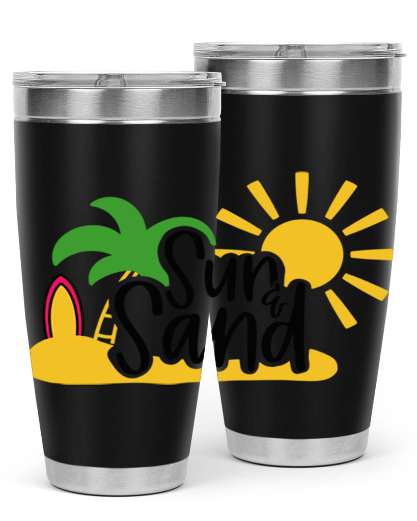 Sun Sand Style 17#- summer- Tumbler
