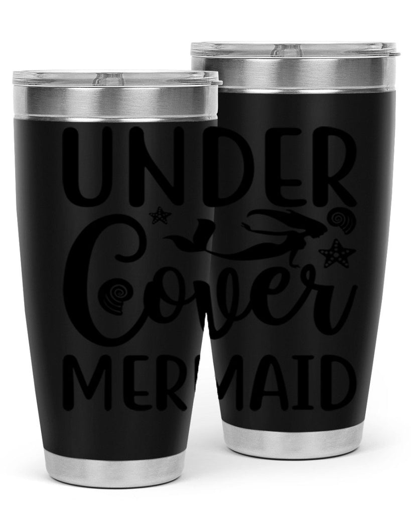 Under cover mermaid design 655#- mermaid- Tumbler