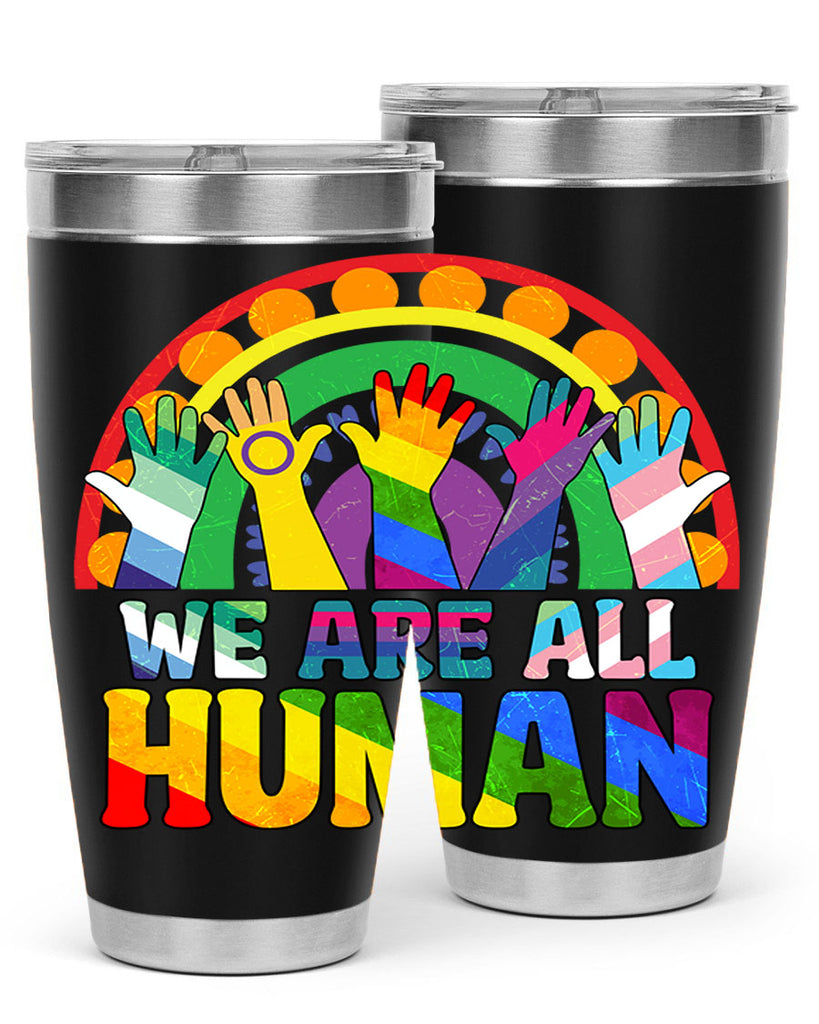 We Are All Human Pride Ally Rainbow Lgbt 25#- lgbt- Tumbler