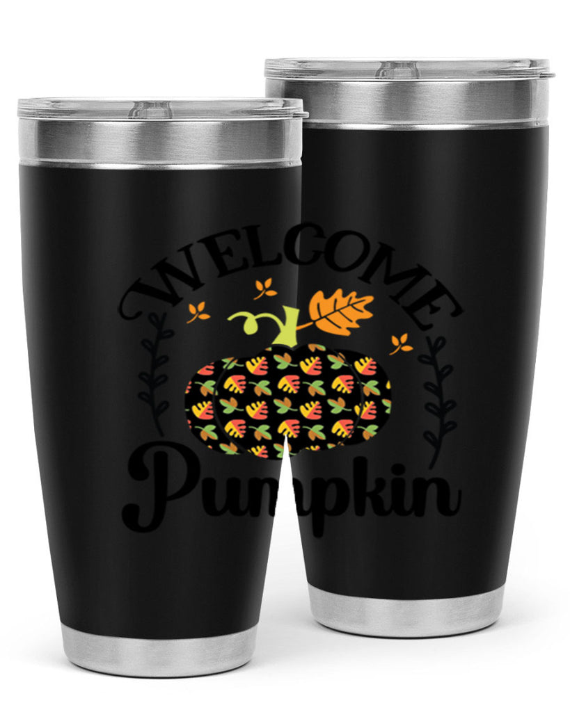 Welcomepumpkin 640#- fall- Tumbler