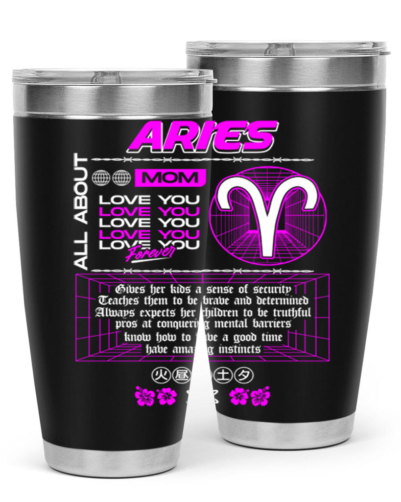 aries 138#- zodiac- Tumbler