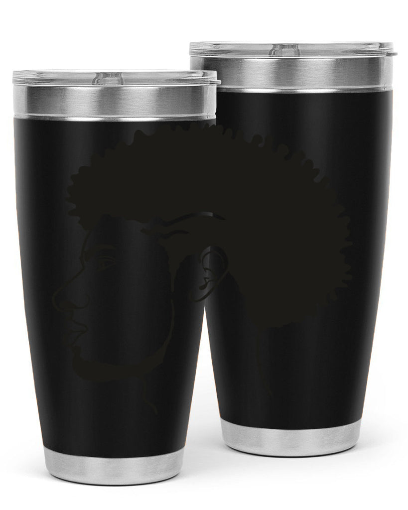 beardman 47#- black men - boys- tumbler