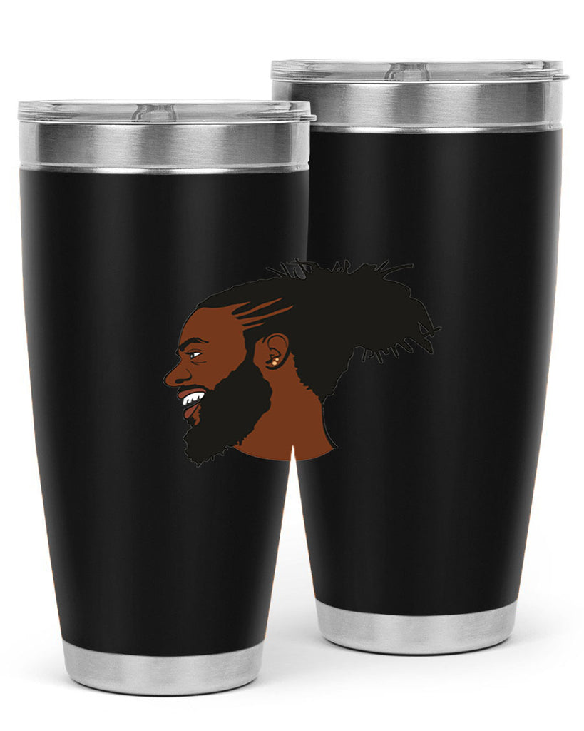 black man 41#- black men - boys- tumbler