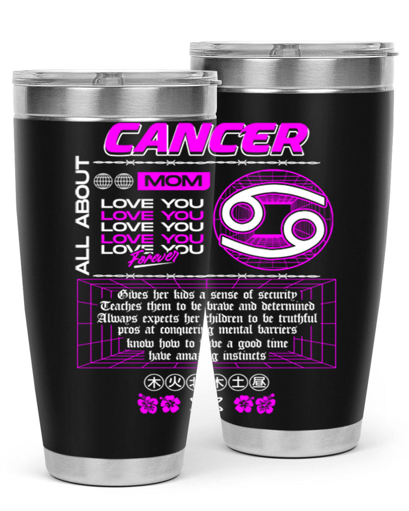 cancer 176#- zodiac- Tumbler