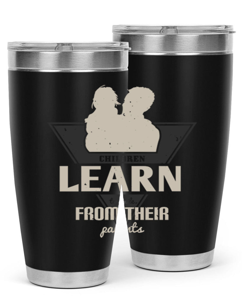 children learn to smile 250#- fathers day- Tumbler