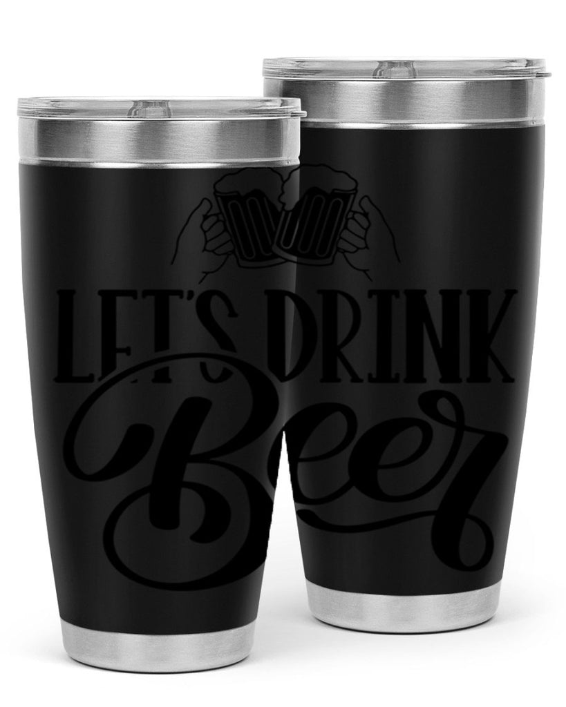 lets drink beer 29#- beer- Tumbler