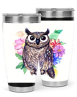 owl 3#- owl- Tumblers