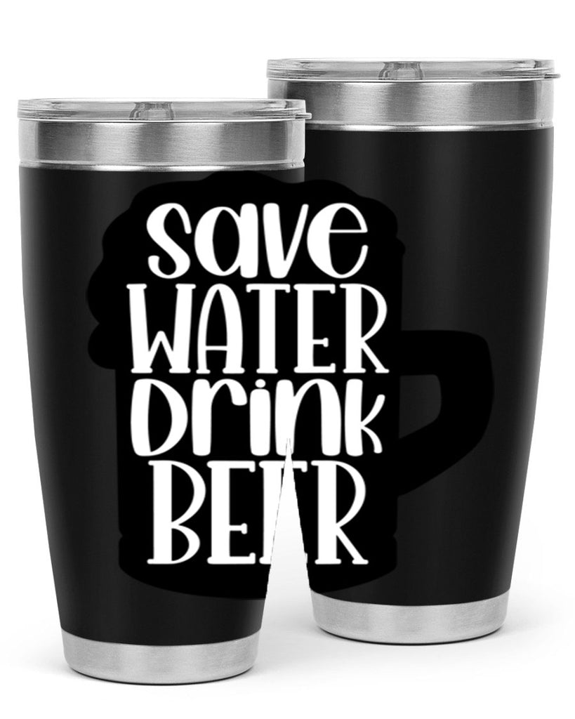save water drink beer 23#- beer- Tumbler