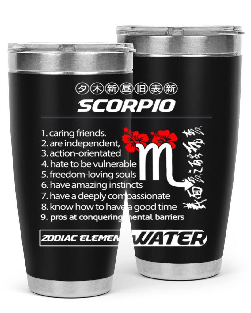 scorpio 456#- zodiac- Tumbler