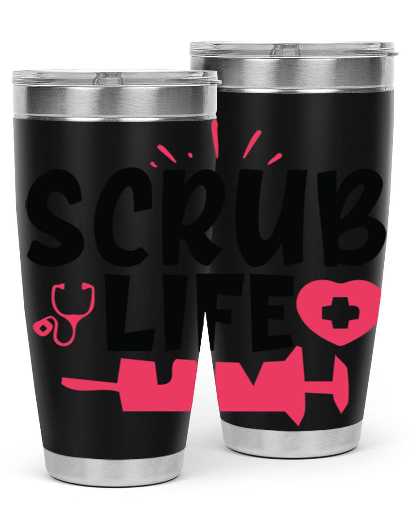 scrub life Style Style 44#- nurse- tumbler