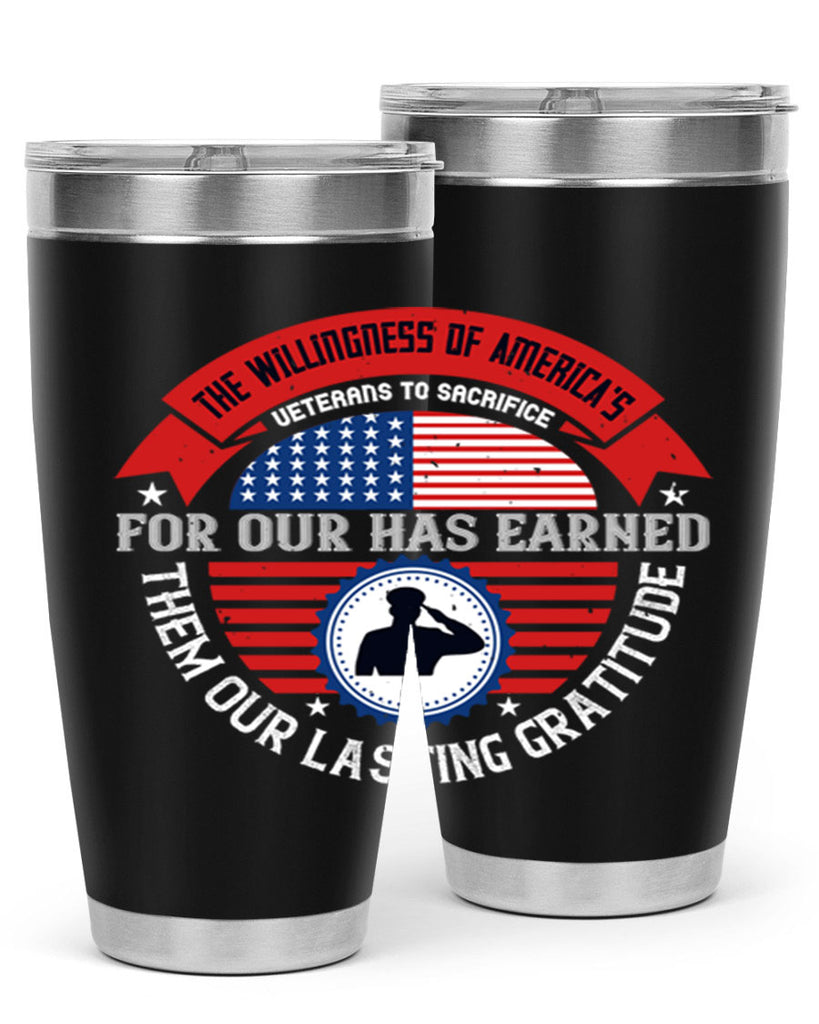 the willingness of americas 88#- Veterns Day- Tumbler