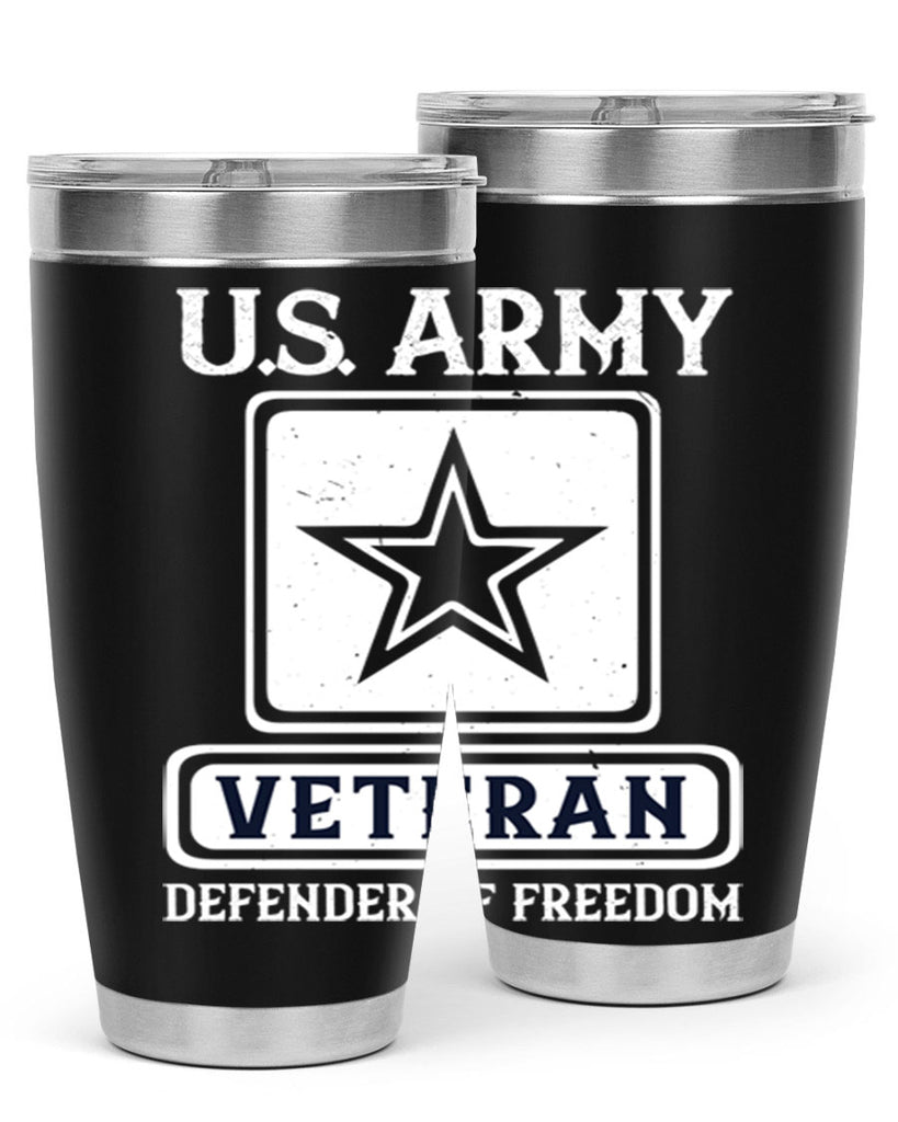 us army veteran defender of freedom 14#- Veterns Day- Tumbler