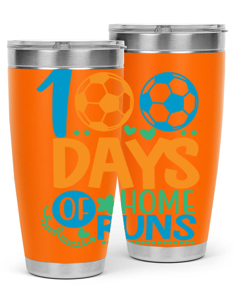 100 days of home runs 19#- 100 days of school- Tumbler