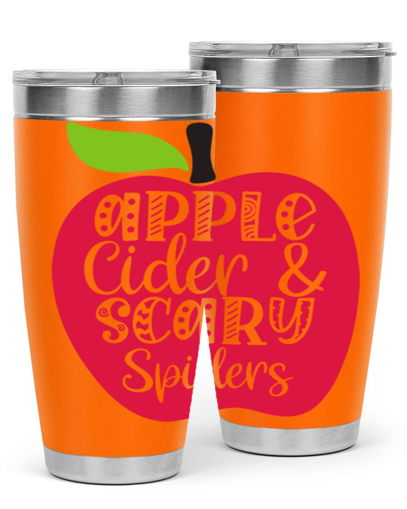 Apple Cider Scary Spiders 10#- fall- Tumbler