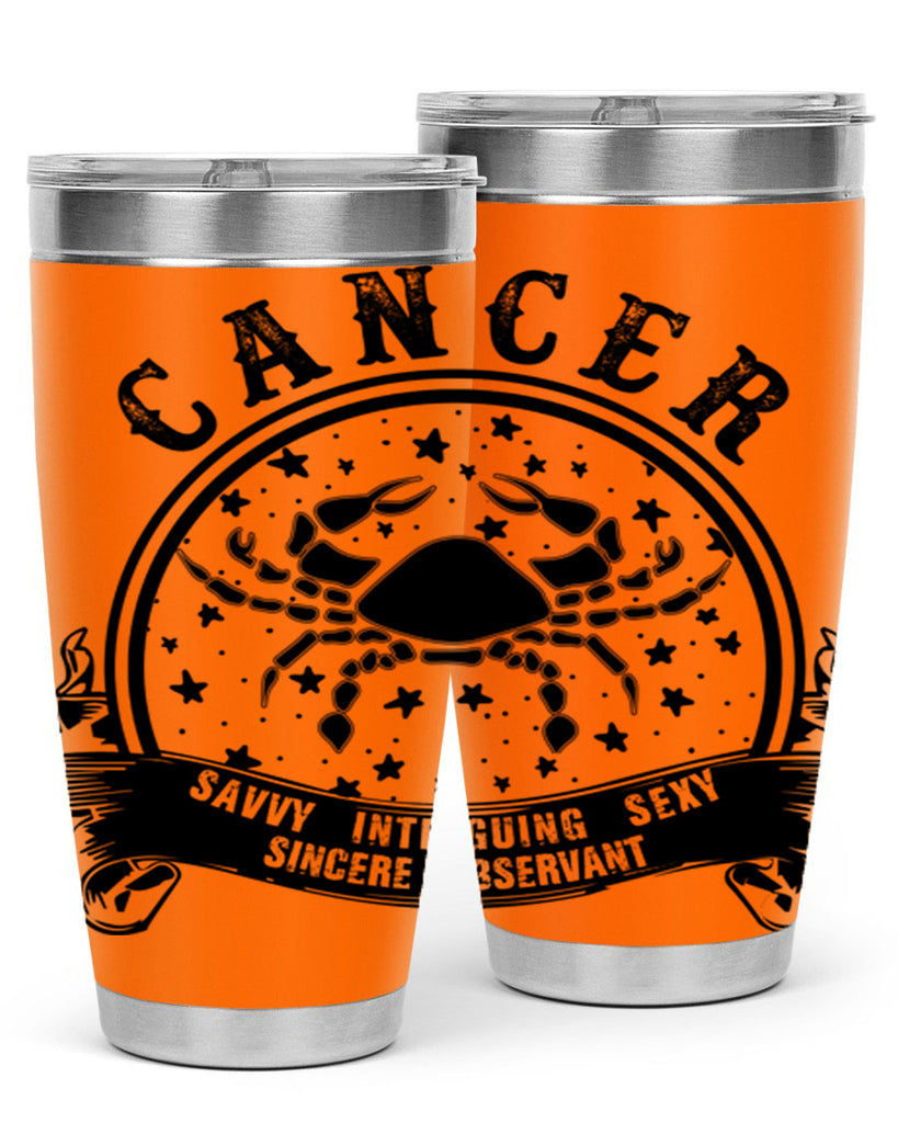 Cancer 13#- zodiac- Tumbler